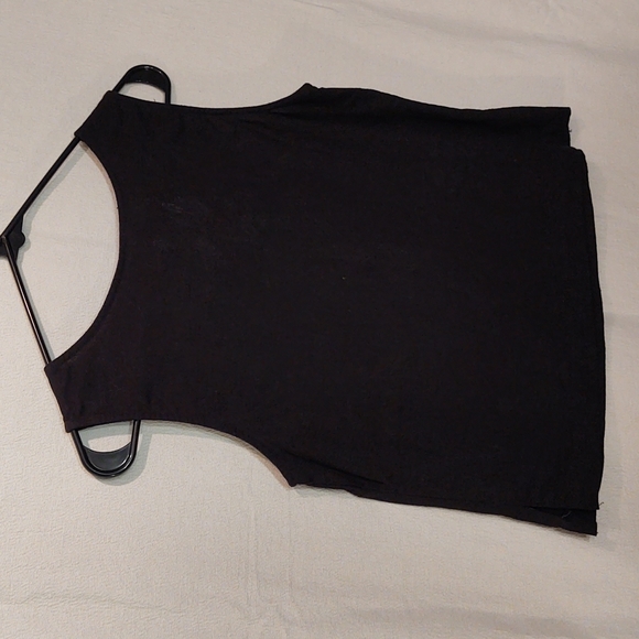 Women's Black Sleeveless Top - Picture 4 of 4